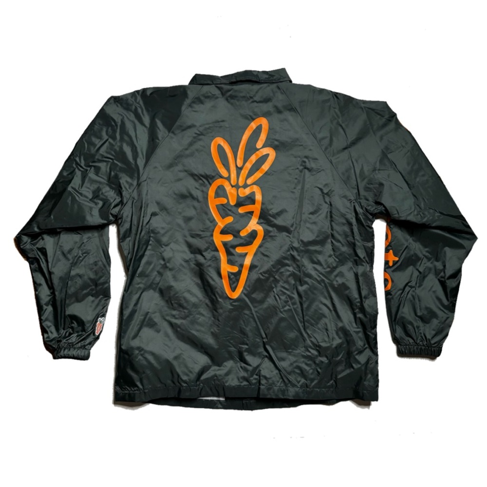Carrots by Anwar Carrots Wordmark Coaches Jacket - Picture 2 of 5
